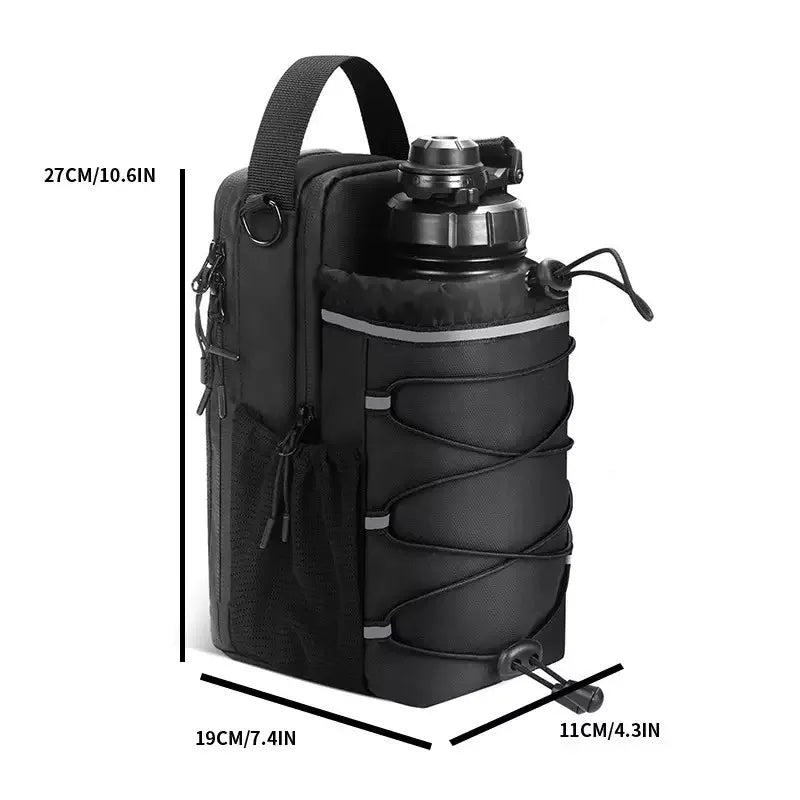 Magnetic Reflective Water Bottle Holder Bag