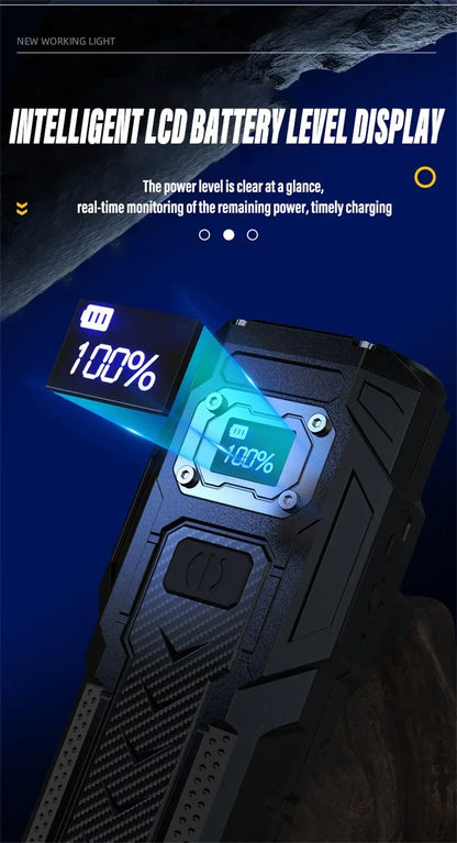 Super Bright LED Flashlight Rechargeable