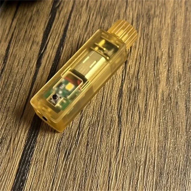 DynamoSpin Hand-Crank EDC Fidget Light