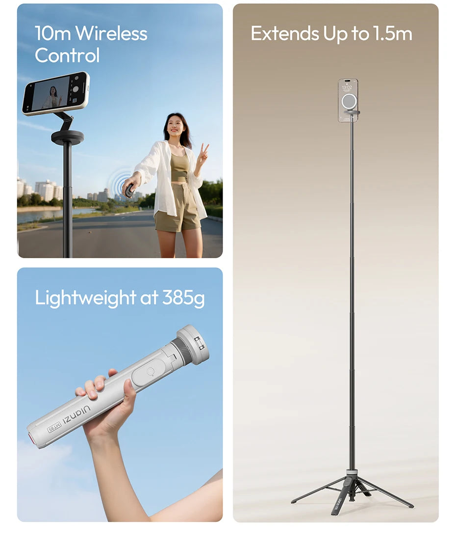 MagSafe Hands-Free Tripod & Magnetic Phone Stand