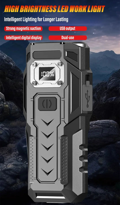Super Bright LED Flashlight Rechargeable