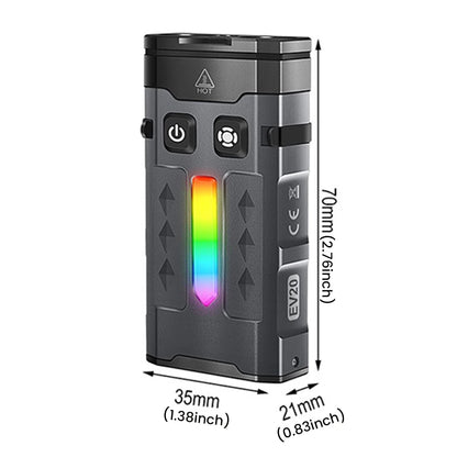 [Imported] Rechargeable EDC Flashlight