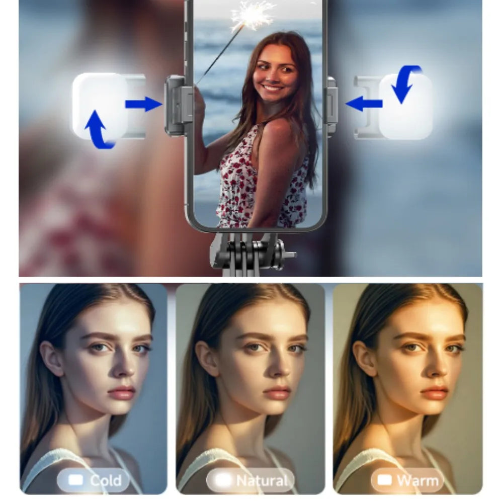 Wireless Bluetooth Selfie Stick Tripod – Extendable 170 cm Phone Stand