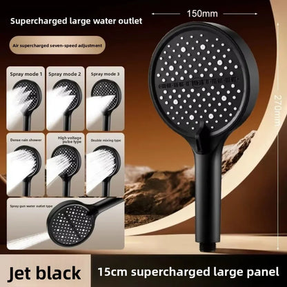 7 Spray – 7-Mode High-Pressure Handheld Shower Head (15cm)