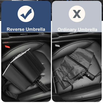 ReflectaShield Inverted Automatic Umbrella