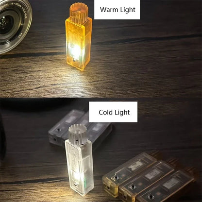 DynamoSpin Hand-Crank EDC Fidget Light