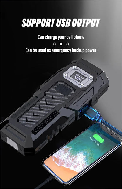 Super Bright LED Flashlight Rechargeable