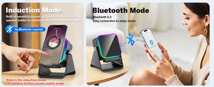 SoundGlow 5-in-1 Smart Induction Speaker