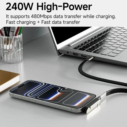 L-Flow 240W Type-C Fast Charging Cable