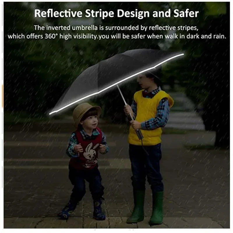 ReflectaShield Inverted Automatic Umbrella