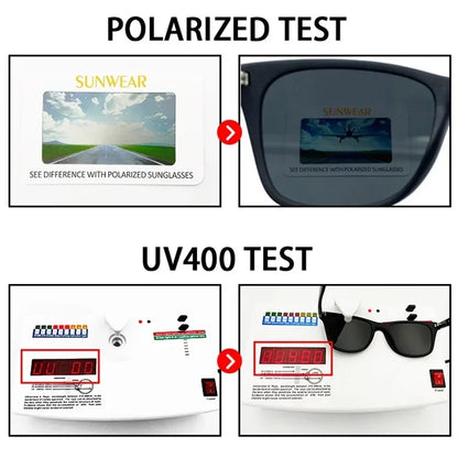 Polarized Round Night & Day Vision Sunglasses for Men