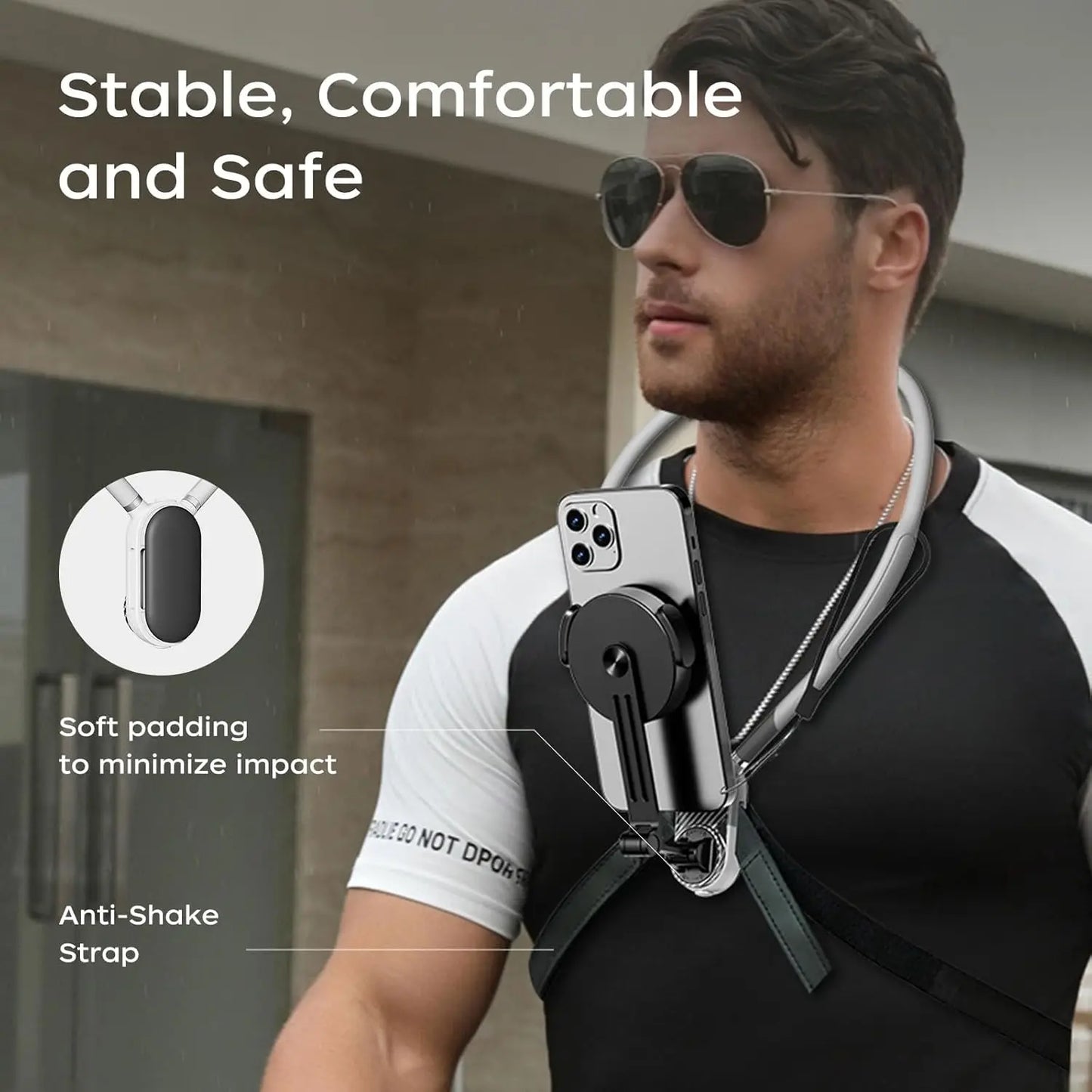 POVFlex Magnetic Neck Phone Mount
