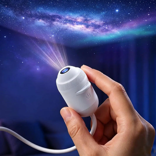 5D Dynamic Galaxy & Ocean Wave Holographic Projector