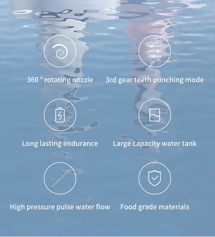 Waterproof Rechargeable Dental Cleaner
