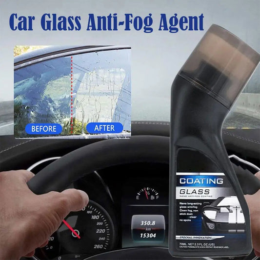 Car Glass Anti-Fog Spray – Clear Vision Treatment