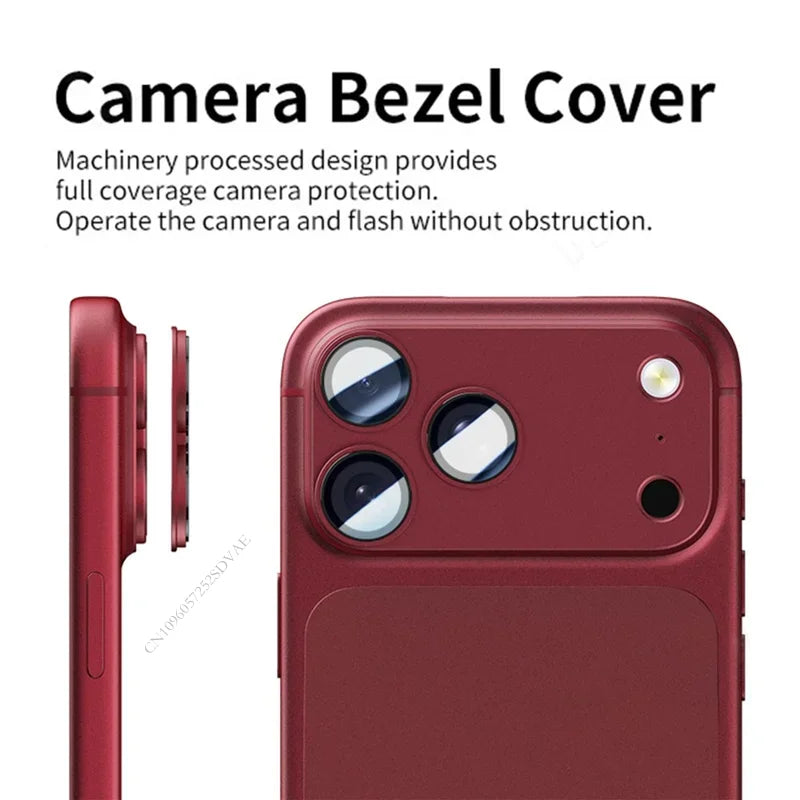 Metal Alloy Camera Lens Protector for iPhone 18 Pro/ 17 Pro Seires
