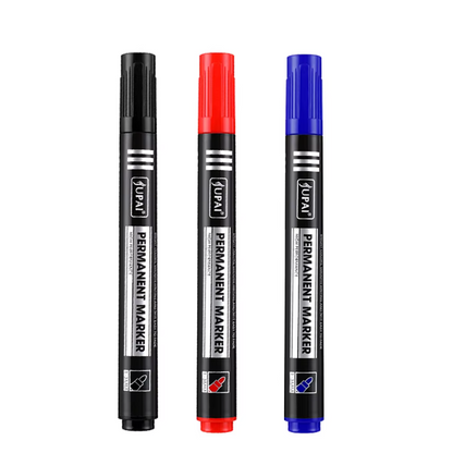 🖊️ 3-Color Permanent Waterproof Marker Set