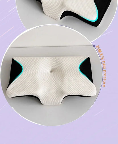 Ergonomic Butterfly Memory Foam Cervical Pillow