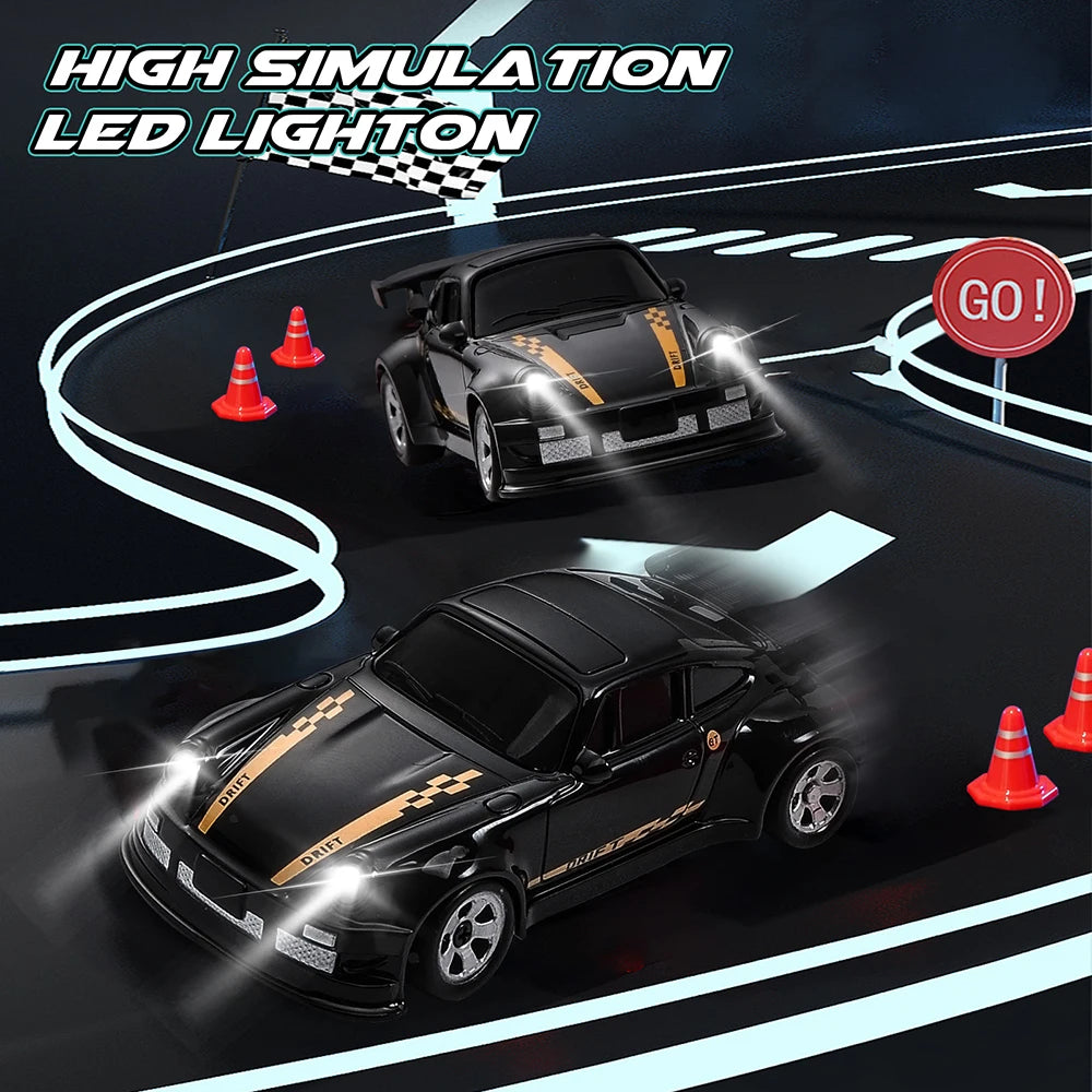 TurboRacer X1 Mini Remote Control Car – 1:64 Scale High-Speed RC Vehicle