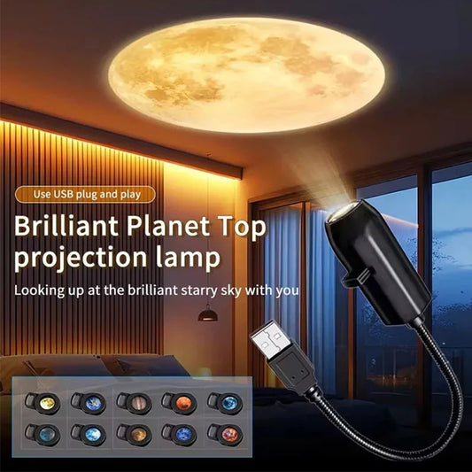 USB Planet Projector Lamp