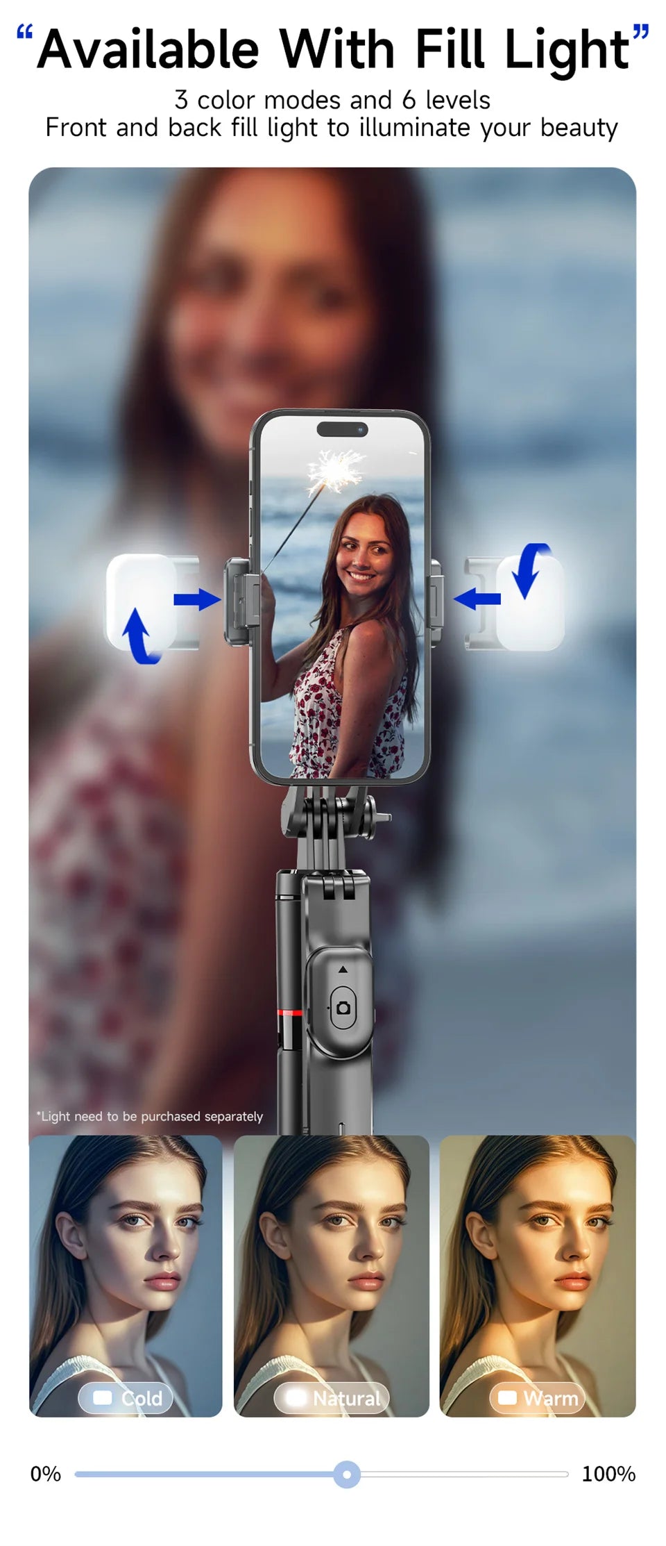 Wireless Bluetooth Selfie Stick Tripod – Extendable 170 cm Phone Stand