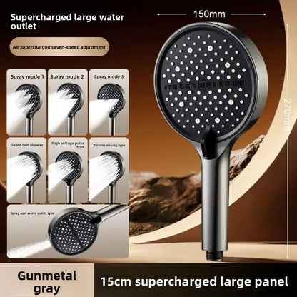 7 Spray – 7-Mode High-Pressure Handheld Shower Head (15cm)