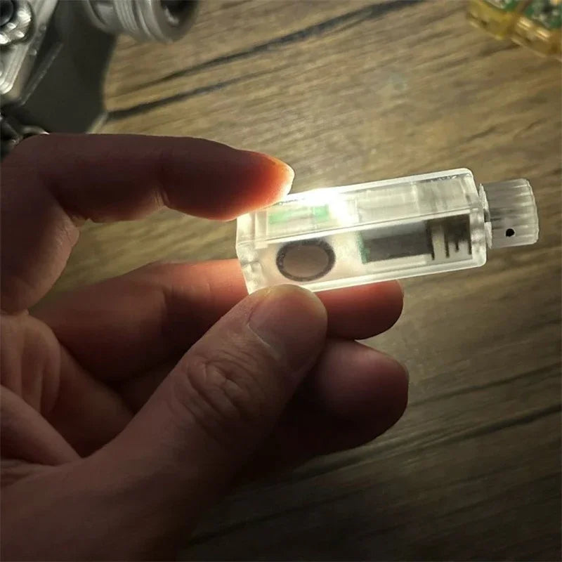 DynamoSpin Hand-Crank EDC Fidget Light