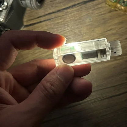 DynamoSpin Hand-Crank EDC Fidget Light