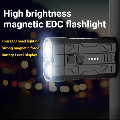Portable White Laser Flashlight Dual