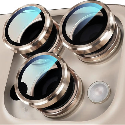 Full-Cover Tempered Glass Camera Lens Protector for iPhone