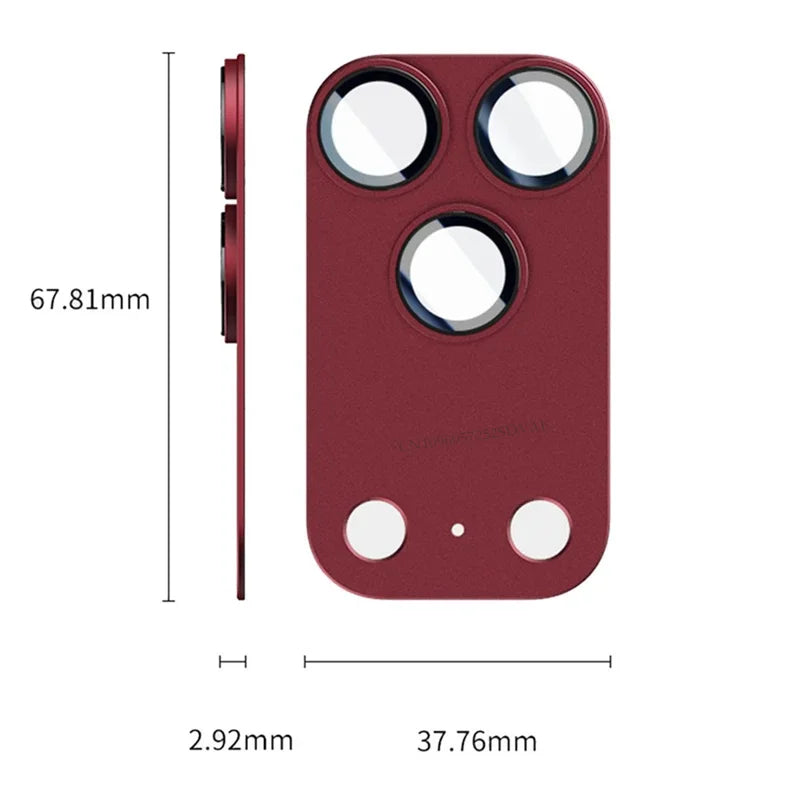 Metal Alloy Camera Lens Protector for iPhone 18 Pro/ 17 Pro Seires