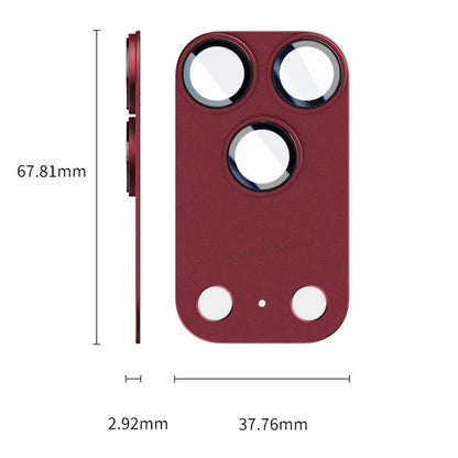 Metal Alloy Camera Lens Protector for iPhone 18 Pro/ 17 Pro Seires