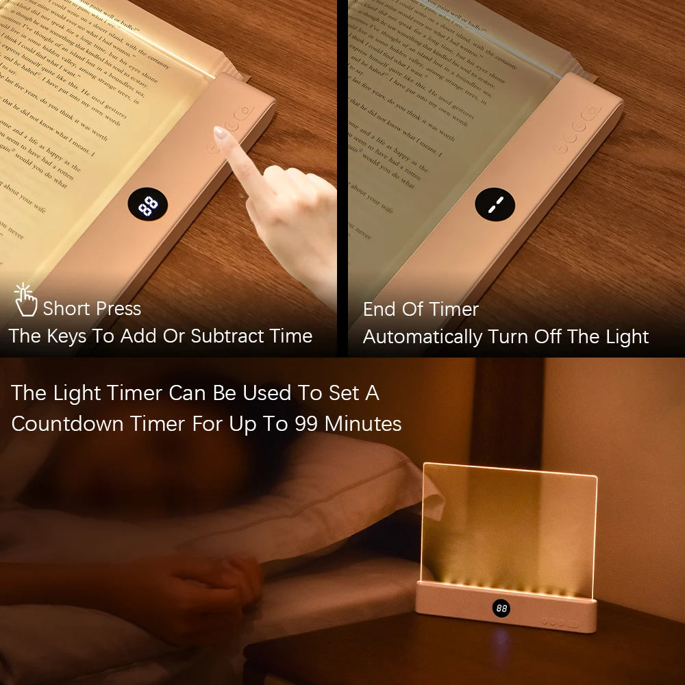 LED Book Light and Night Light 2 in 1