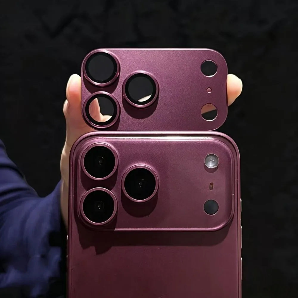 Metal Alloy Camera Lens Protector for iPhone 18 Pro/ 17 Pro Seires