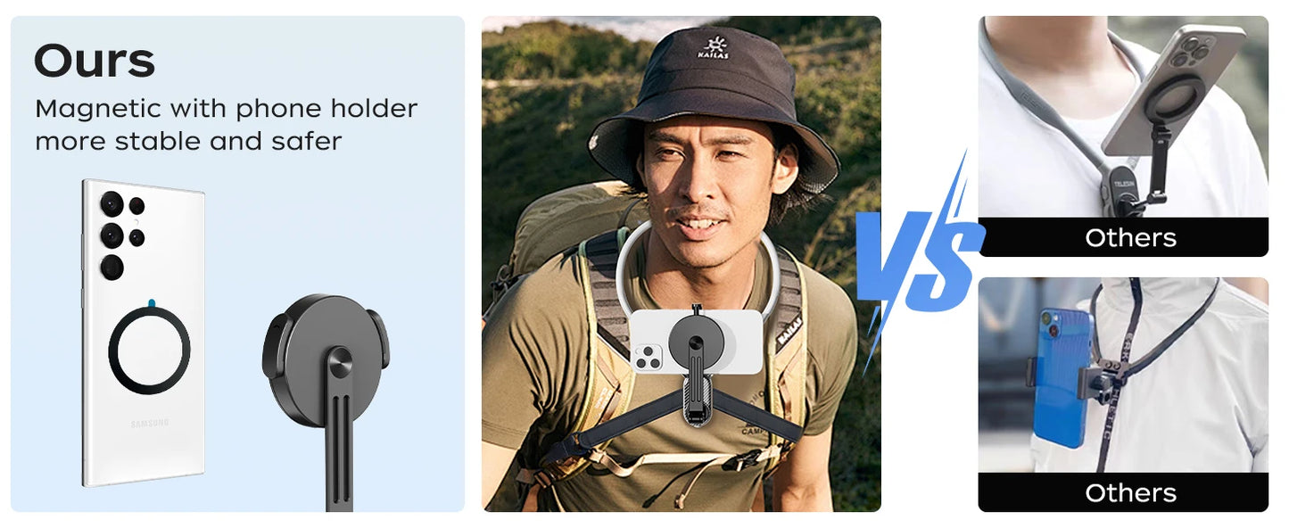 POVFlex Magnetic Neck Phone Mount