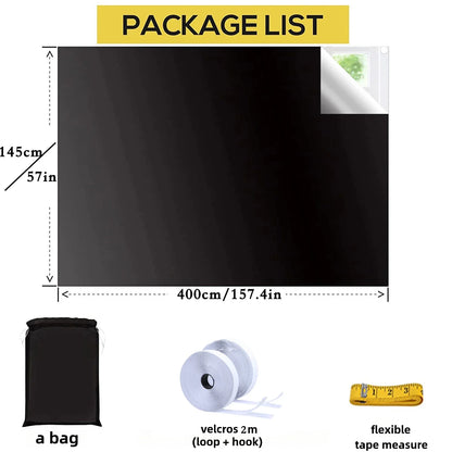 NightSeal 100% Blackout Window Privacy Cover