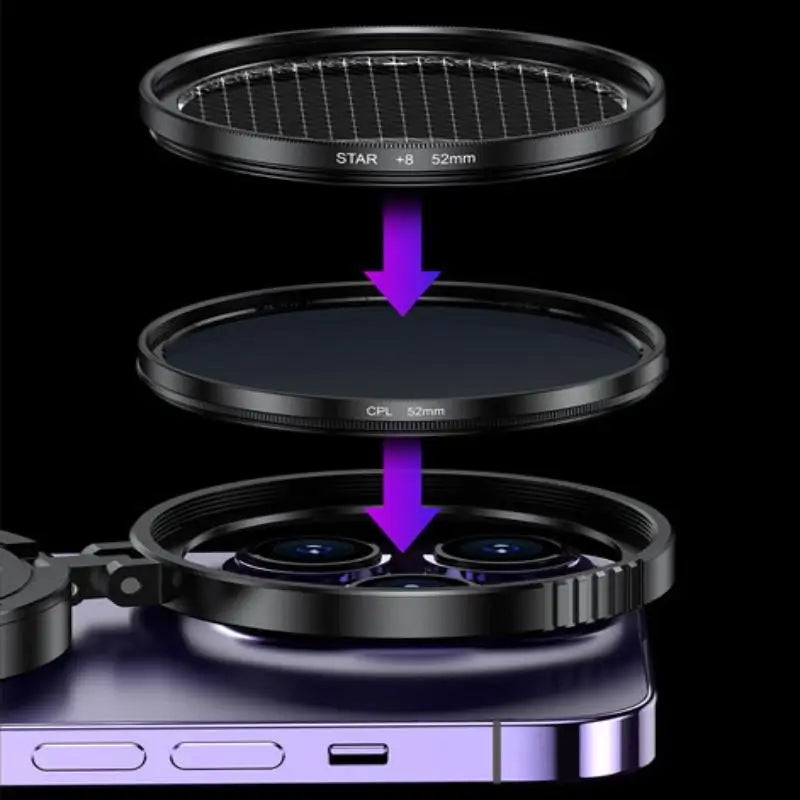 Circular Polarizer Camera Clip