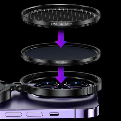Circular Polarizer Camera Clip
